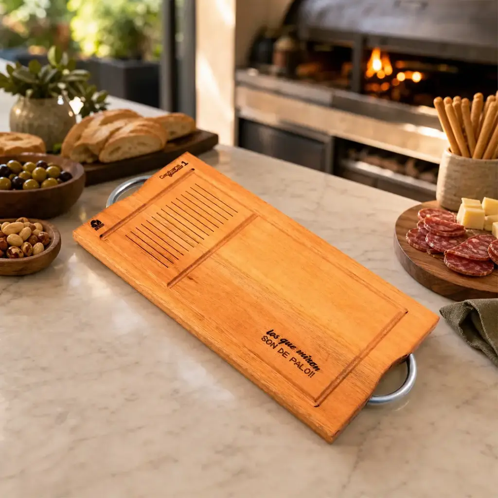 Tabla Gourmet Con Manija N°1 19x38 cm