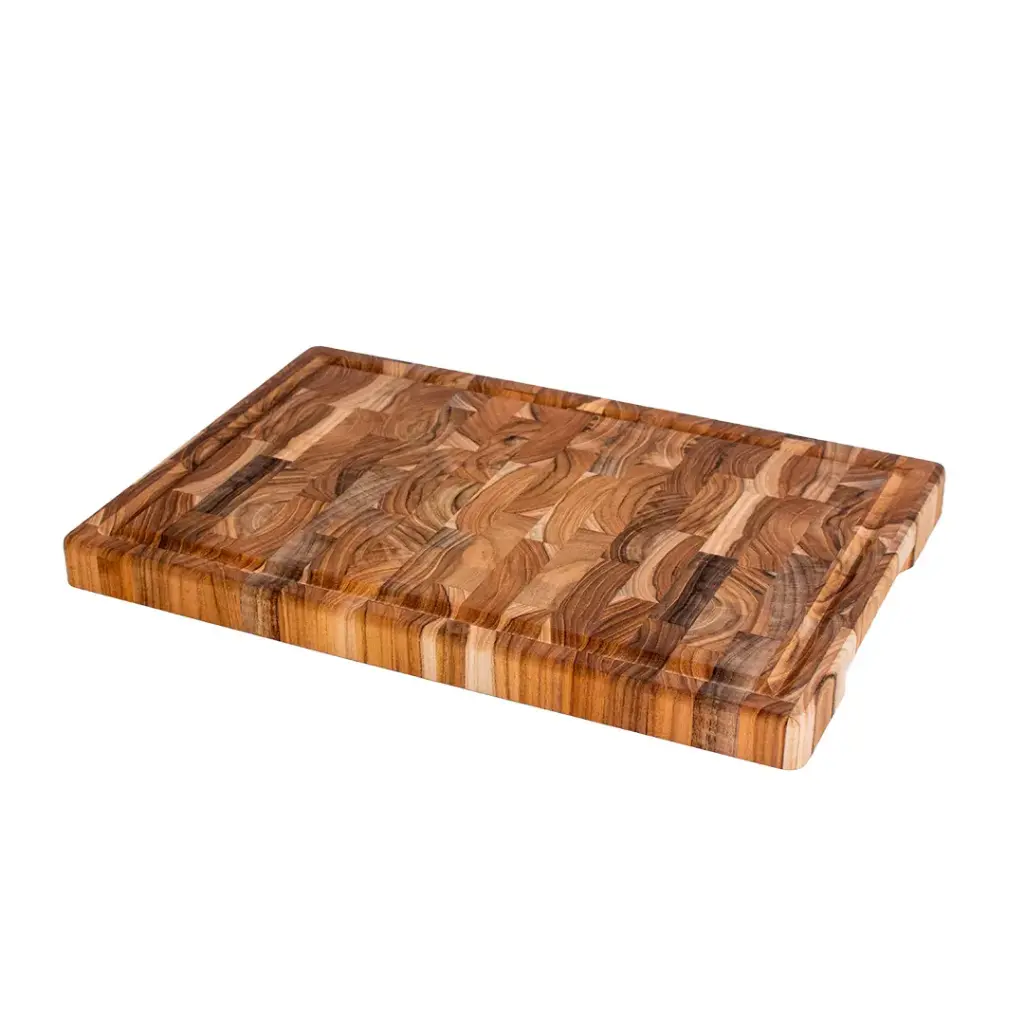 Tabla Teka Multiuso Madera Invertida 29.5x44x3.2 cm