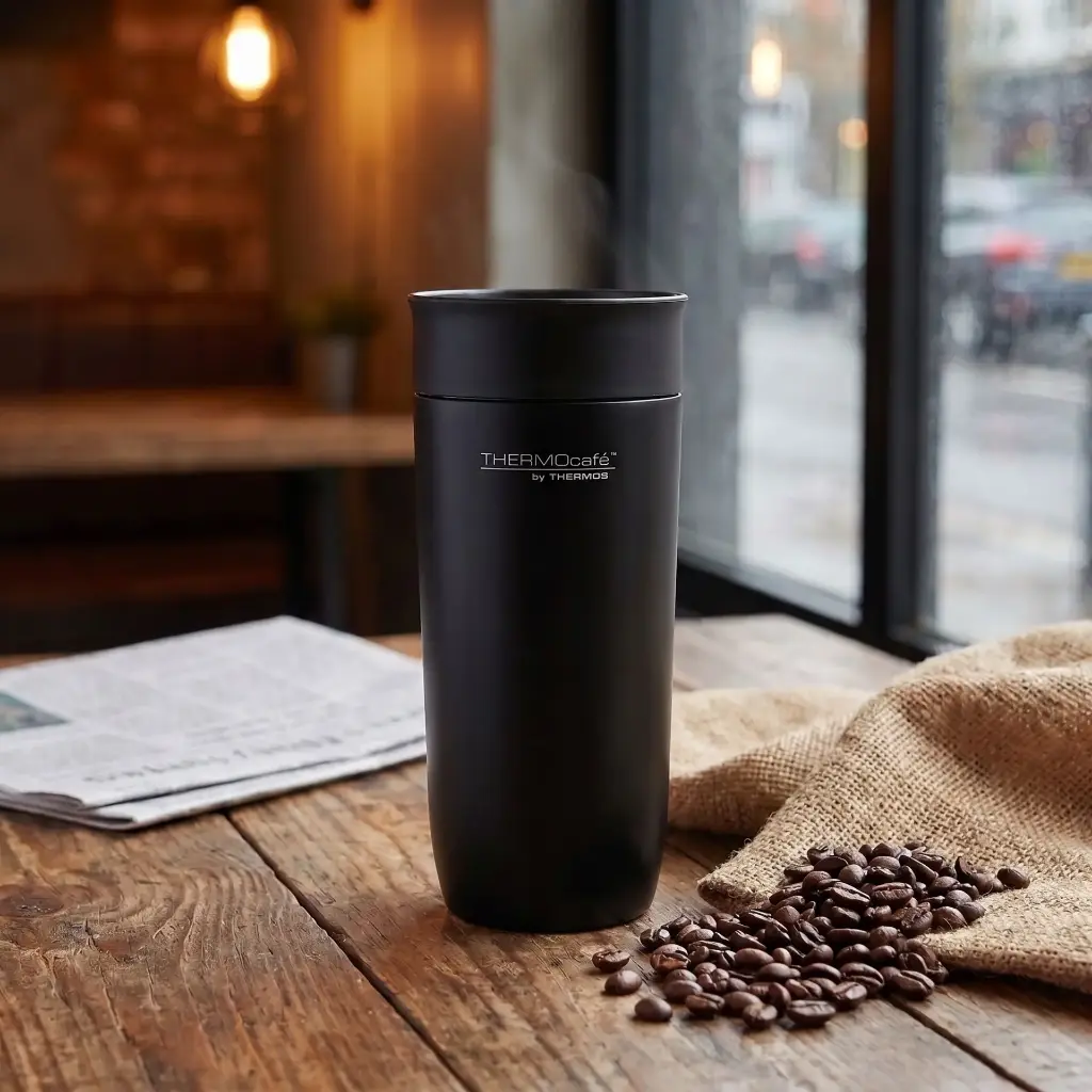 Vaso Thermos 360 ml Tapa Pulsador