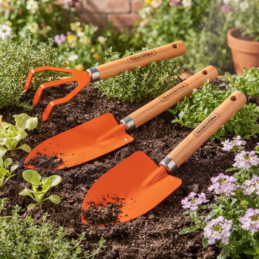 Set De Herramientas De Jardín Tramontina 3 Piezas