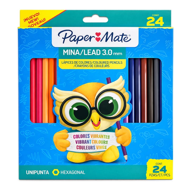Lapices De Colores Paper Mate X 24