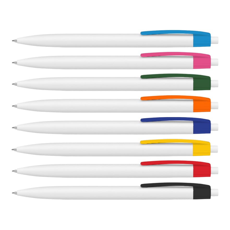 Boligrafo Clic Pen Best Value White - Tinta Azul