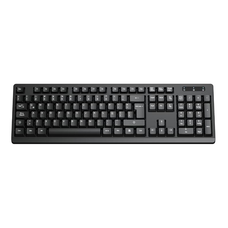 Philips Teclado Serie 2000 USB 104keys Black