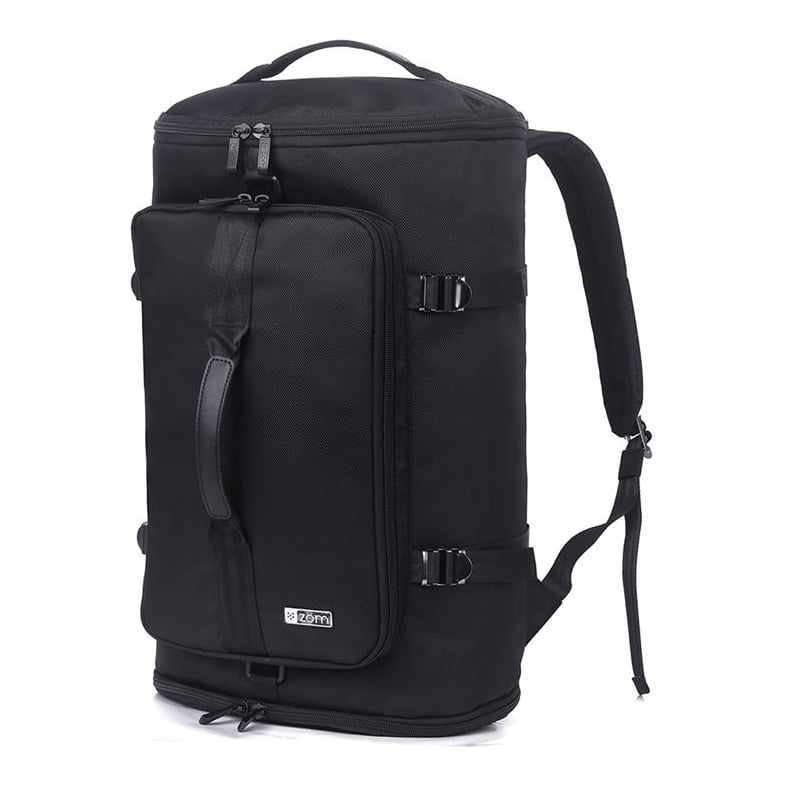 Zom Mochila Bolso Boston Zb-817bk Black 3 En 1 17.3"