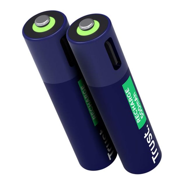 Pilas Aaa X 2 Trust Recargables  USB-C