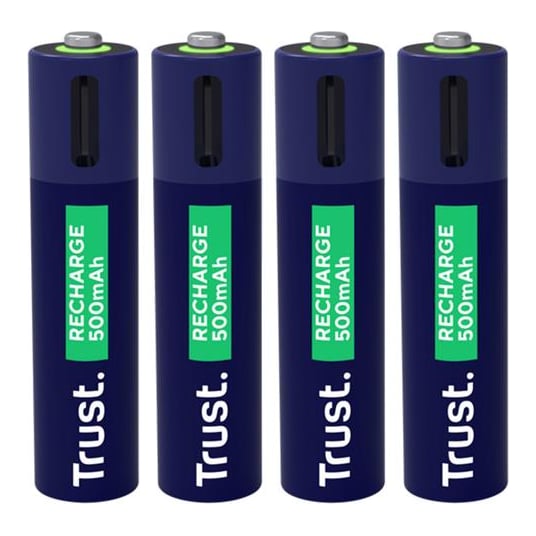 Pilas Aaa X 4 Trust Recargables USB-C