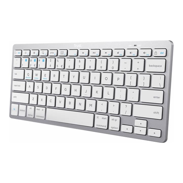 Trust Teclado Inalambrico Bluetooth Es Silver