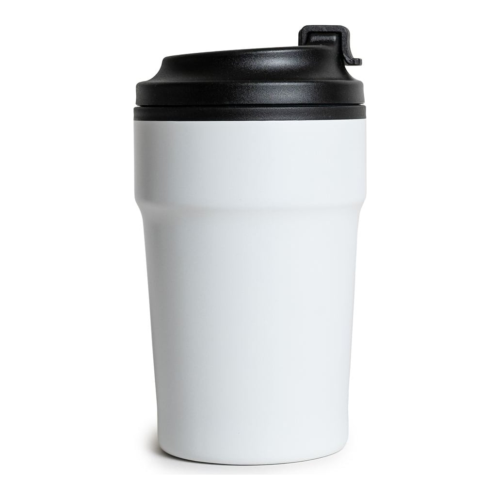 Mug Doble Pared Polipropileno Acero 400 ml