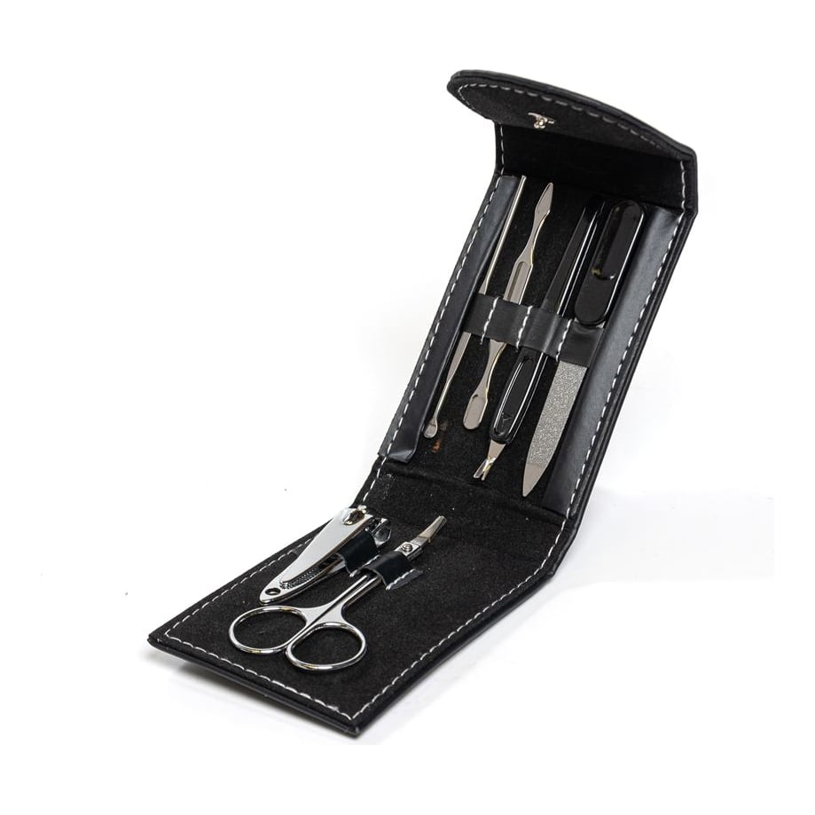 Set Manicura Estuche Simil Cuero