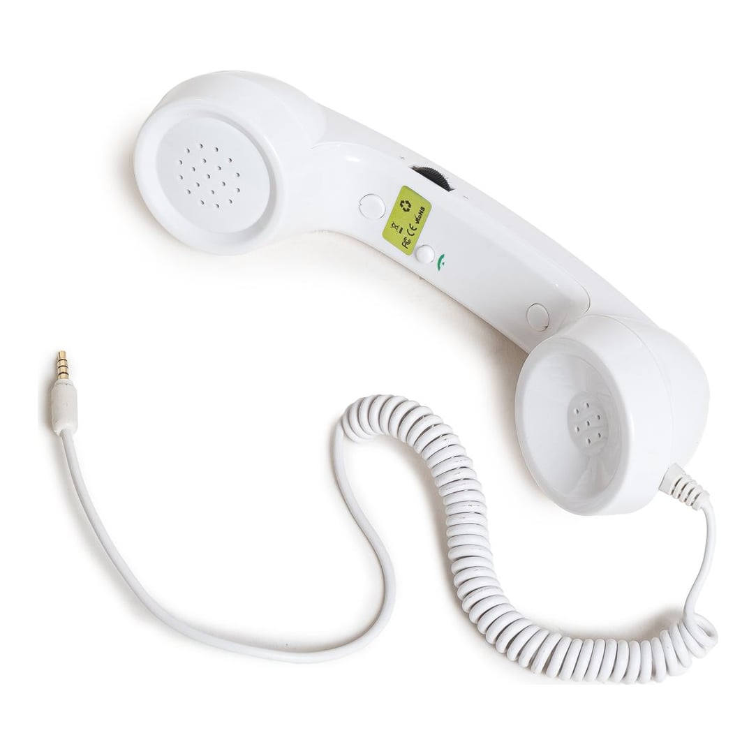 Auricular Teléfono Vintage Plástico Para Celular