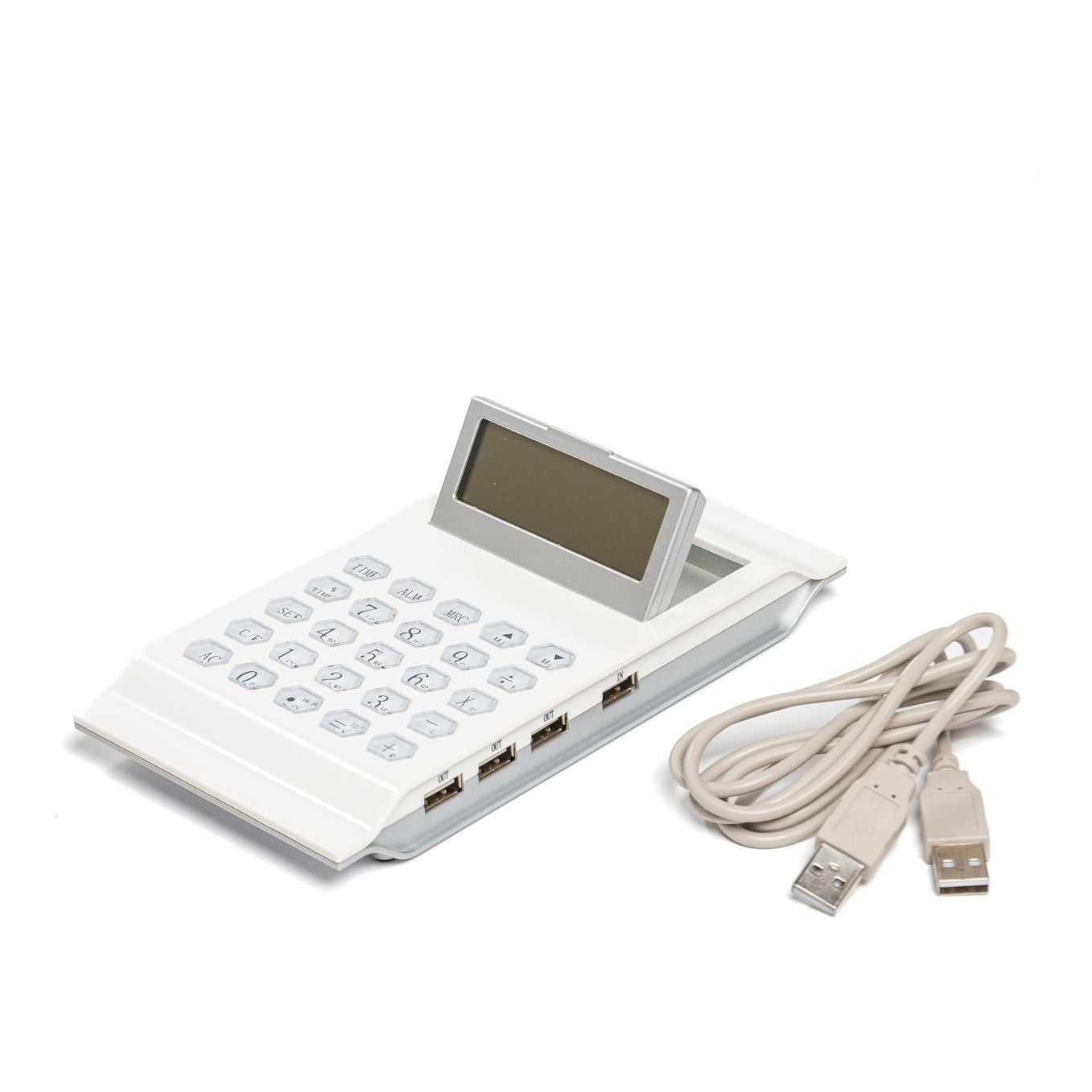 Calculadora 12 Dígitos Con Multipuerto USB