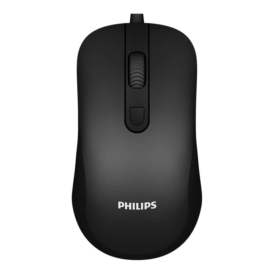 Philips - Mouse M213 USB 3200dpi Black