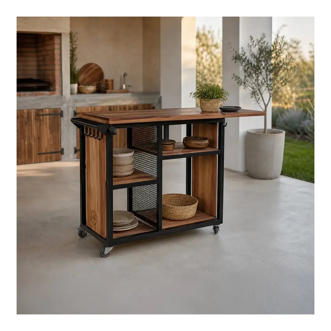 Barra Alma De Chef Cipres 12040 Extensible