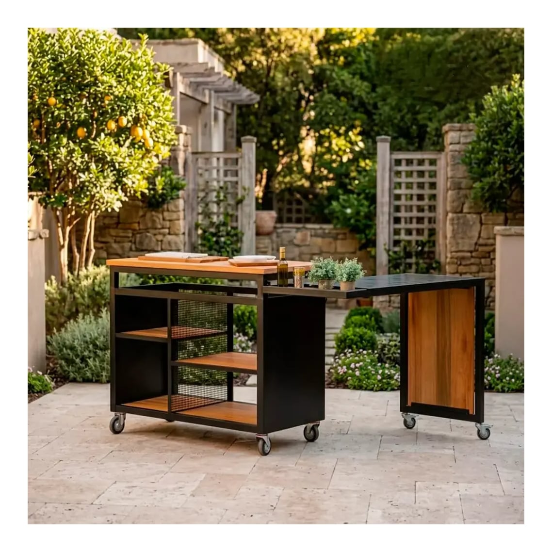 Barra Iron Wood Móvil Pivotante 12060 Leuka