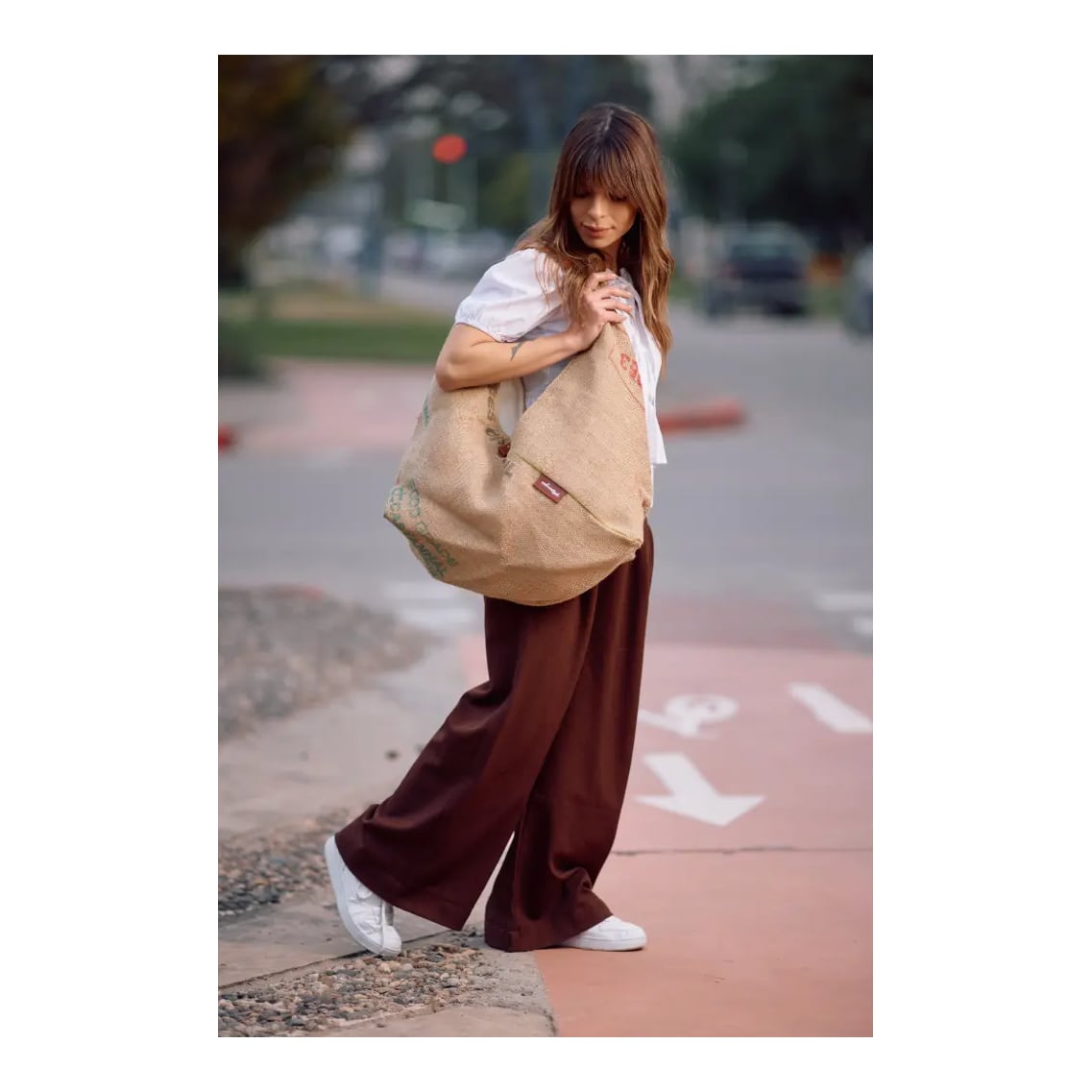 Bolso Origami Café