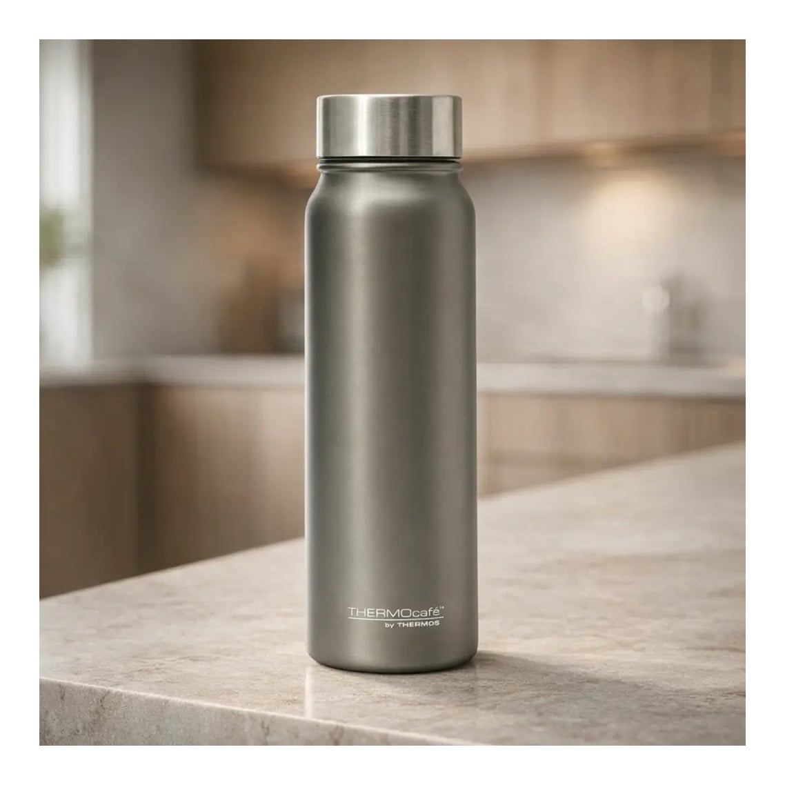Botella Thermos Tapa A Presión 750 ml