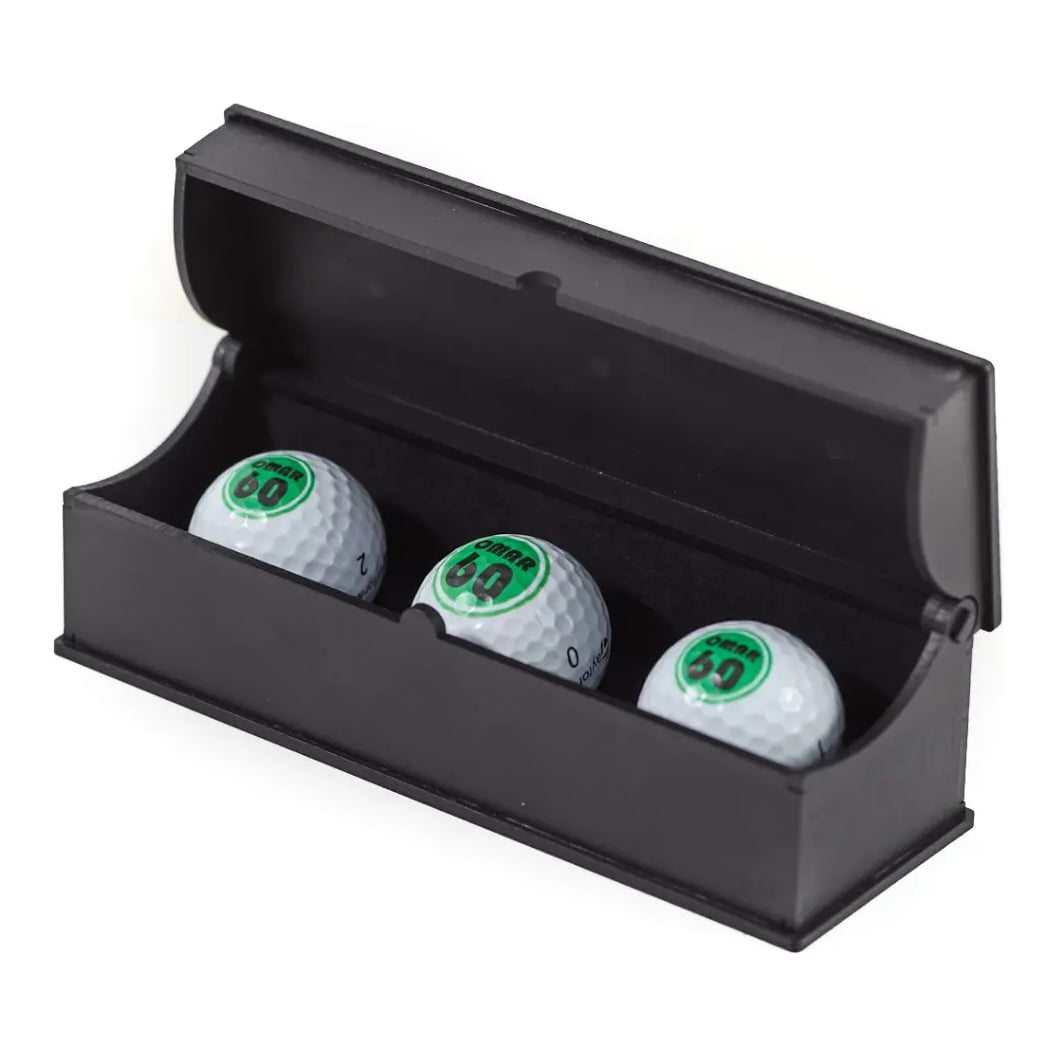 Caja De Madera Lustrada Golf X3
