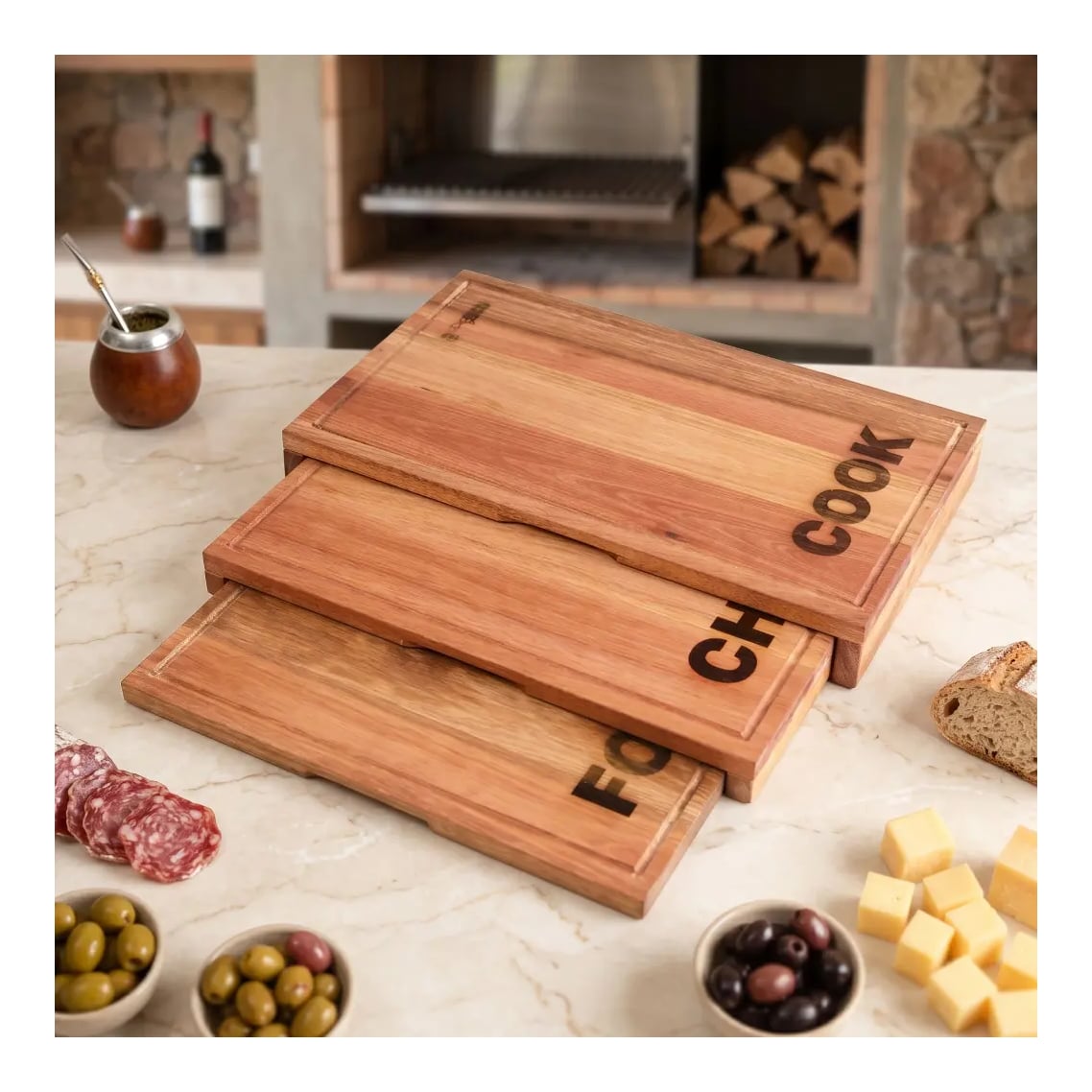 Juego De Tablas Deslizables X3 Palabra
