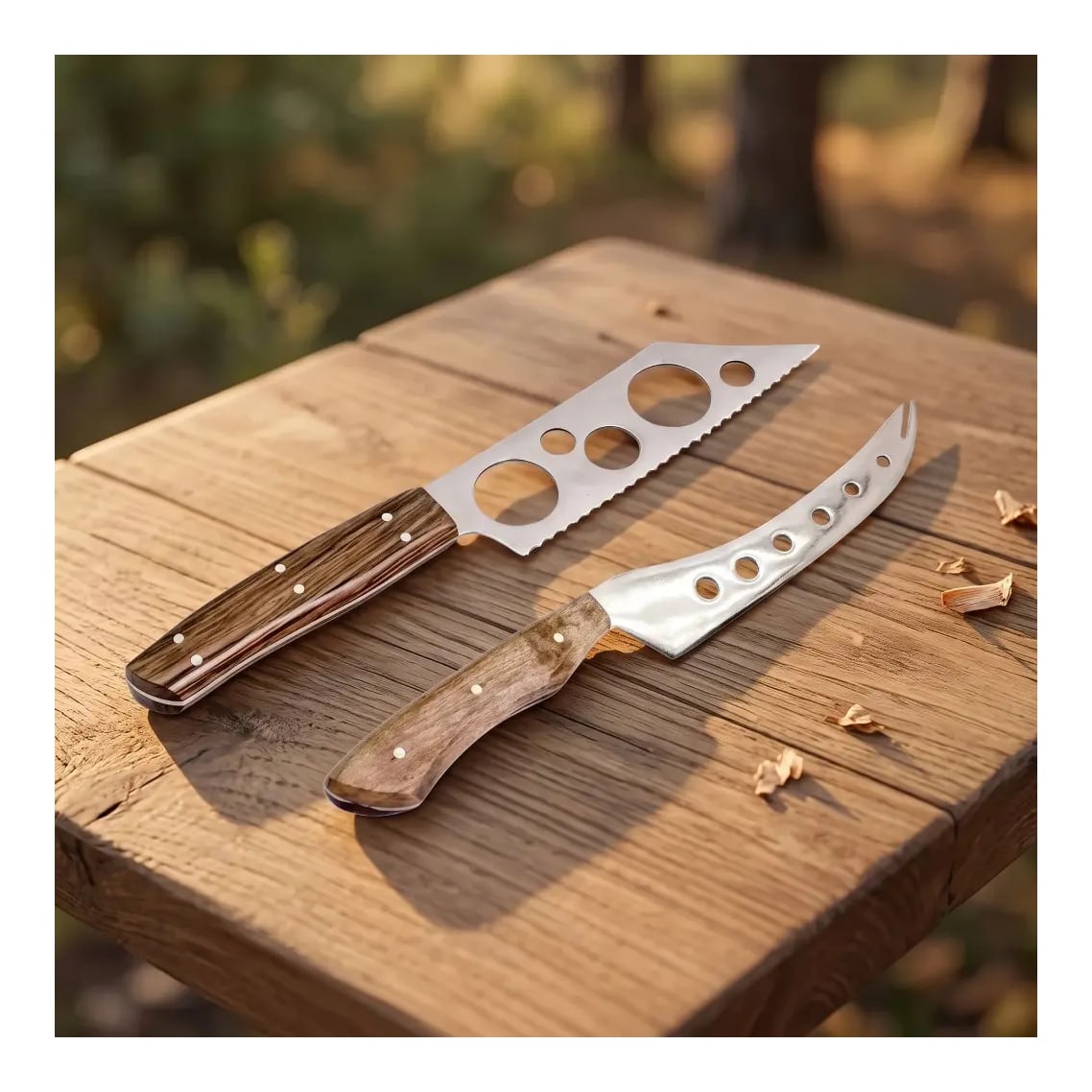 Set X2 Cuchillos Para Quesos