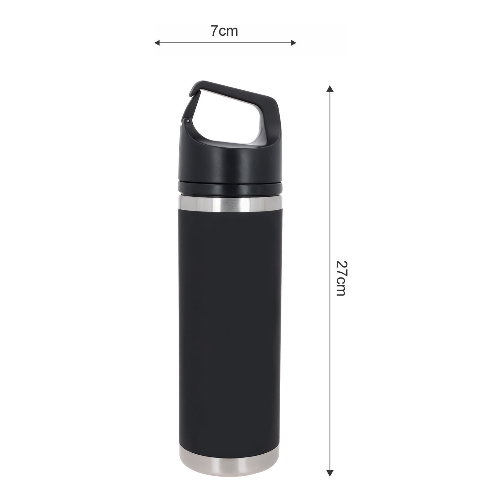 Botella Blacksteel 650 ml