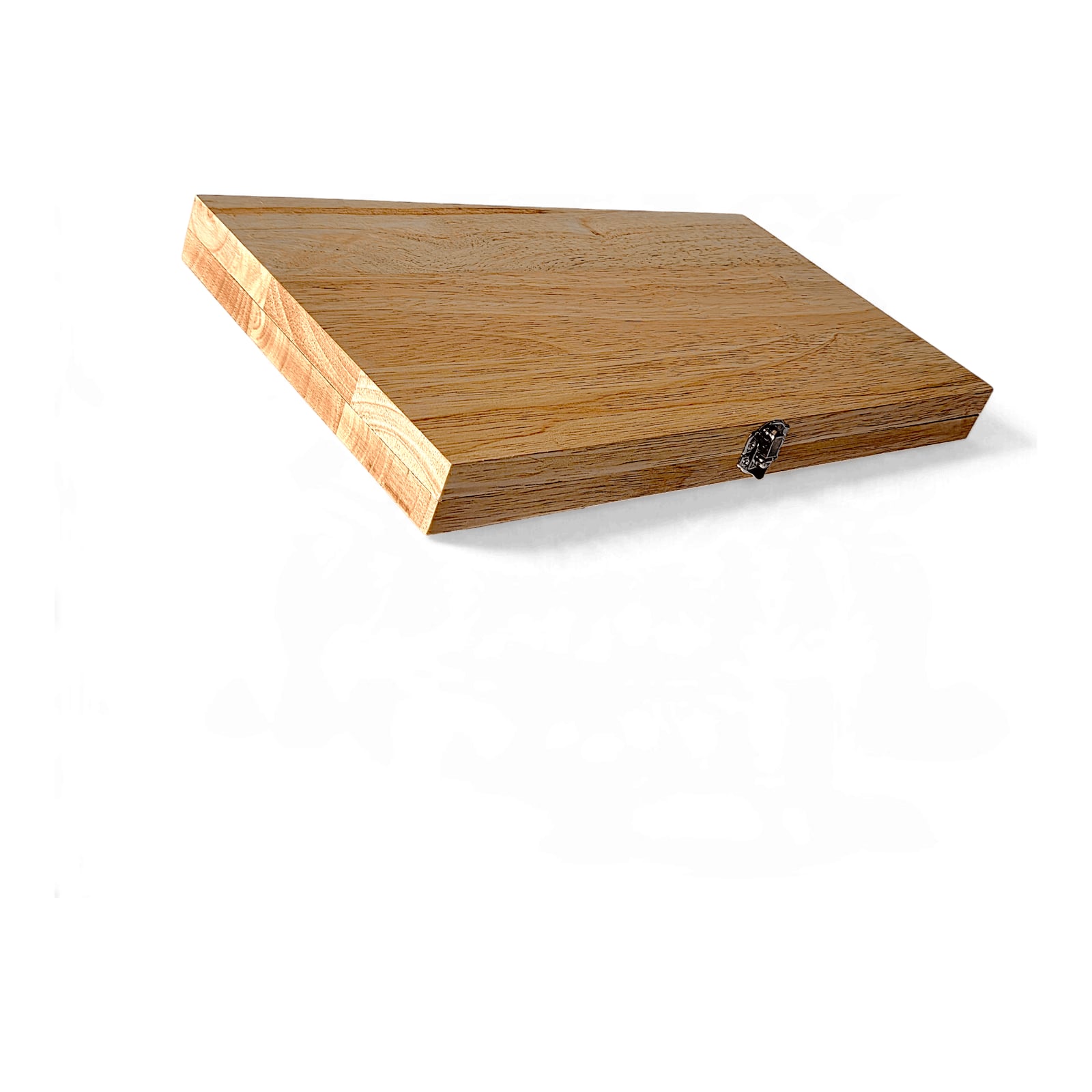 Set De Cuchillos Y Tenedor En Caja De Madera